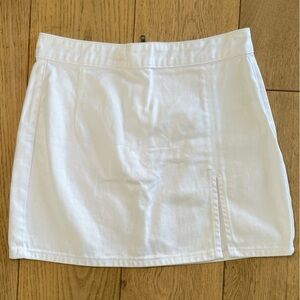 Denim White Mini Skirt Princess Polly / Lioness